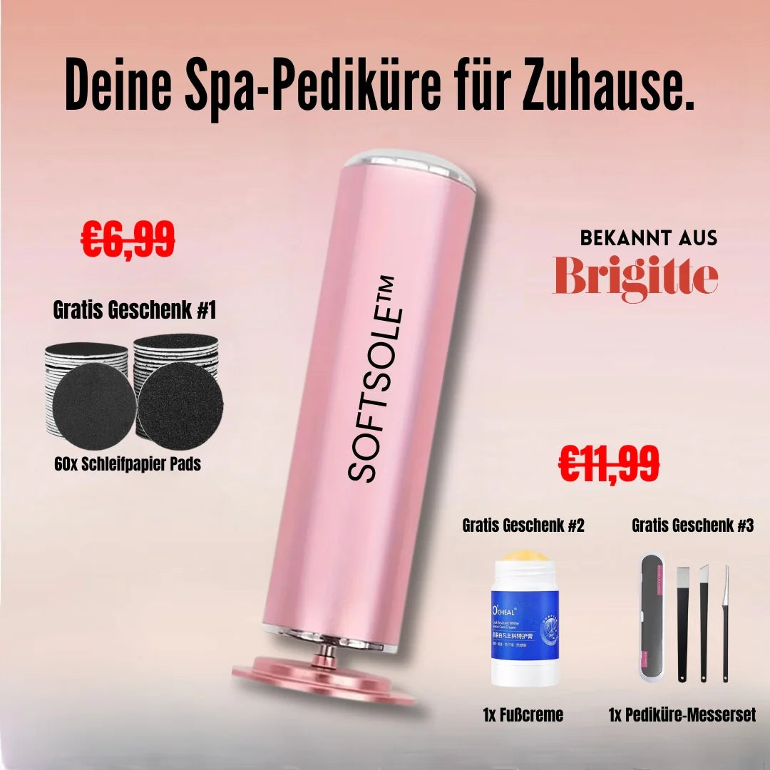 SoftSole - Elektrischer Hornhautentferner