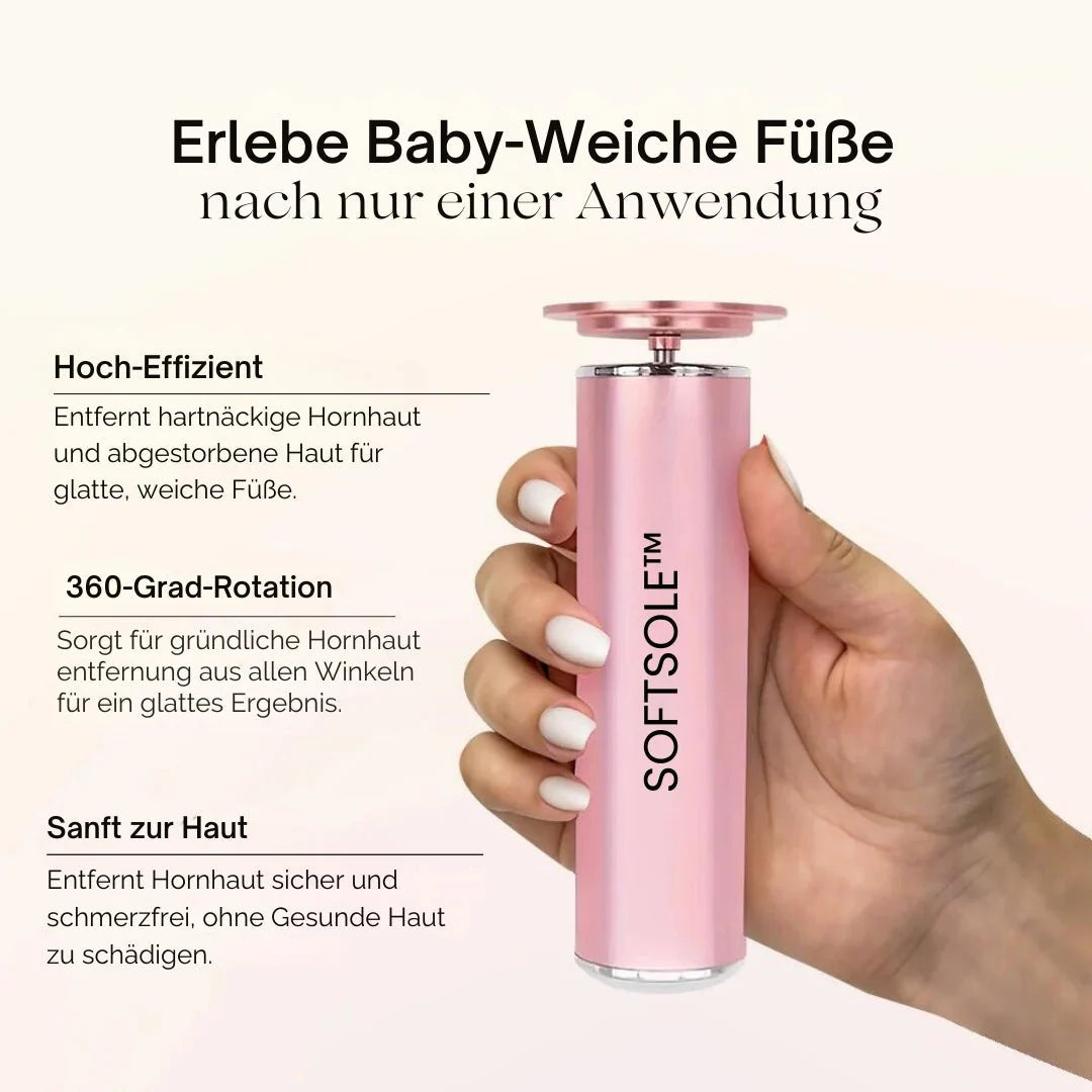 SoftSole - Elektrischer Hornhautentferner